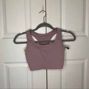 Simple cute dusty rose forever 21 sports bra